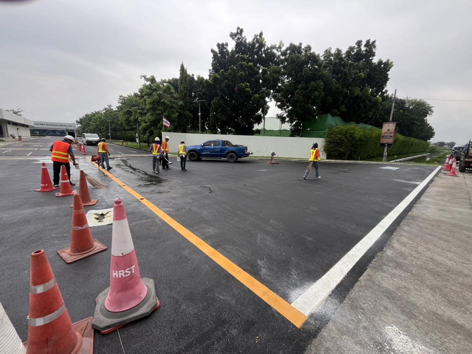 งาน REPAIR DUST ROAD & SERVICE ROAD